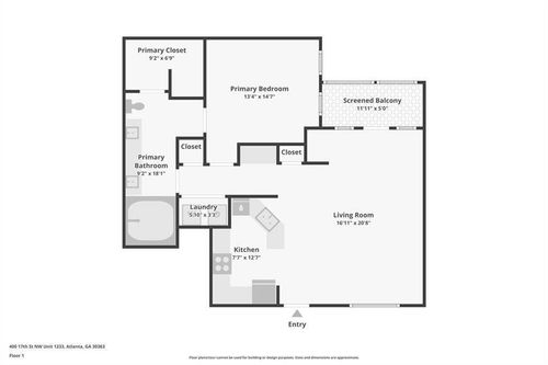 1233-400 17th St Nw, Atlanta, GA, 30363-1049 | Card Image