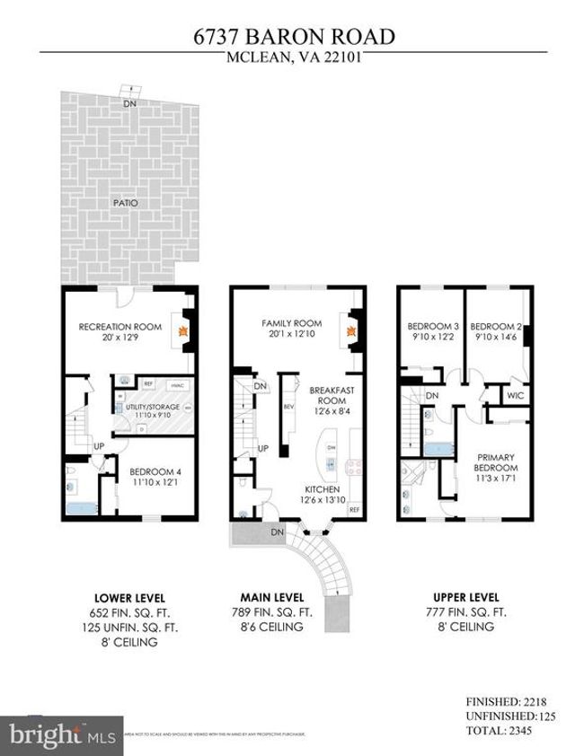 6737 Baron Rd, Townhouse with 4 bedrooms, 4 bathrooms and null parking in MCLEAN VA | Image 33
