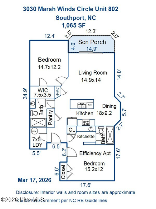 unit-802-3030 Marsh Winds Cir, Southport, NC, 28461-8112 | Card Image