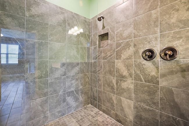 Glass enclosed walk-in shower | Image 11