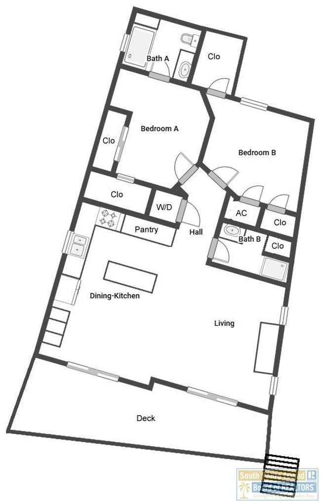 502 W Clam Cir, House other with 2 bedrooms, 3 bathrooms and null parking in Port Isabel TX | Image 9