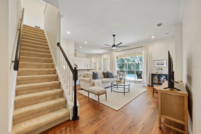 Stair to upstairs bonus room. | Image 28