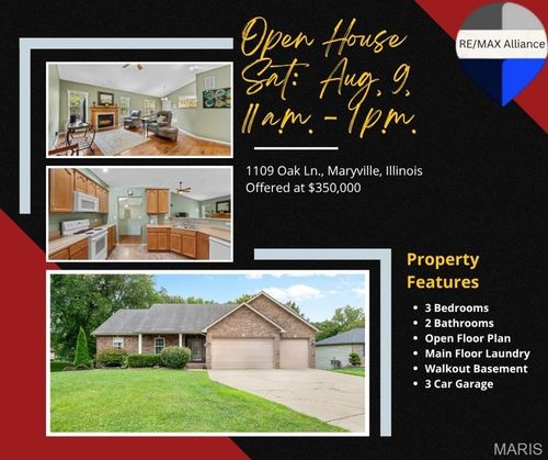 1109 Oak Ln, Maryville, IL, 62062-5807 | Card Image