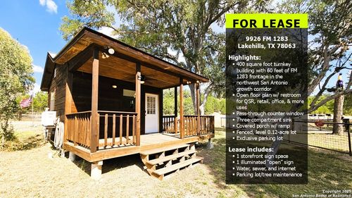 9926 Fm 1283, Lakehills, TX, 78063-6411 | Card Image