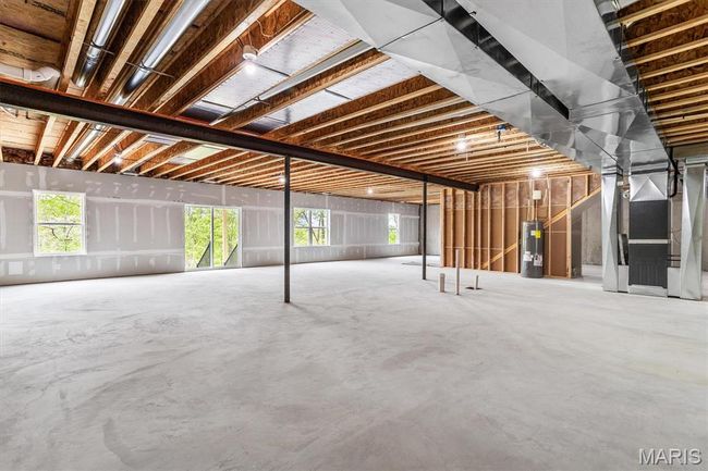Walk-out lower level with 9 foot ceilings! Plenty of room for more bedrooms, bathroom, rec room, etc.! | Image 44