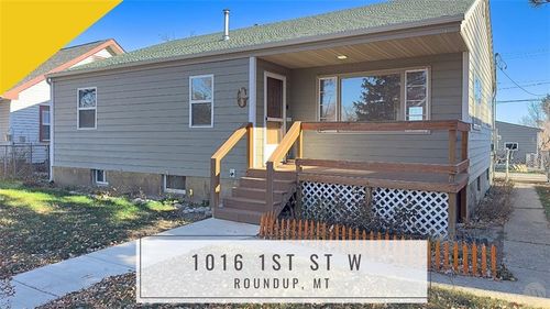 1016 1st Street W, Roundup, MT, 59072 | Card Image