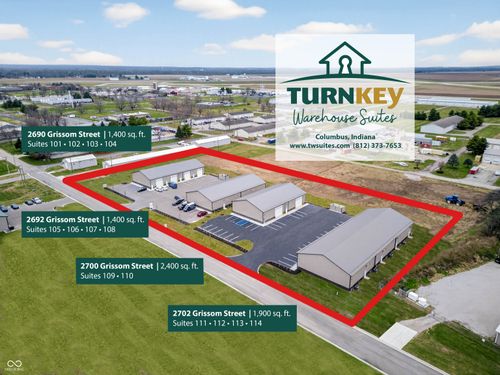 ste-102-2690 Grissom St, Columbus, IN, 47203-1931 | Card Image