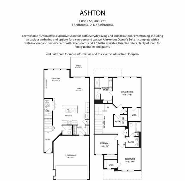 Ashton Floorplan (does not show optional sunroom). | Image 14