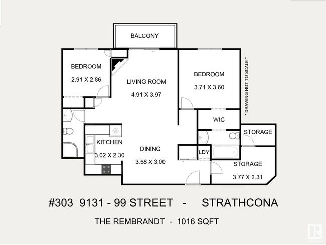 9131 99 St Nw, Condo with 2 bedrooms, 2 bathrooms and 1 parking in Edmonton AB | Image 35