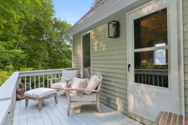 Let's step outside from the living room to the deck. | Image 20