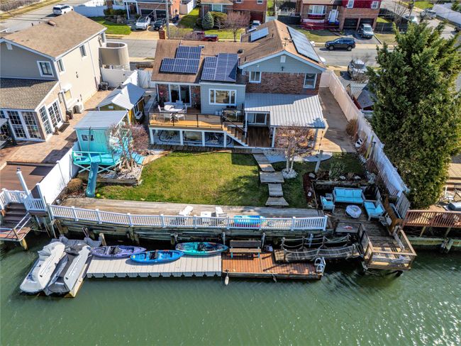 Bird's eye view featuring a water view | Image 35