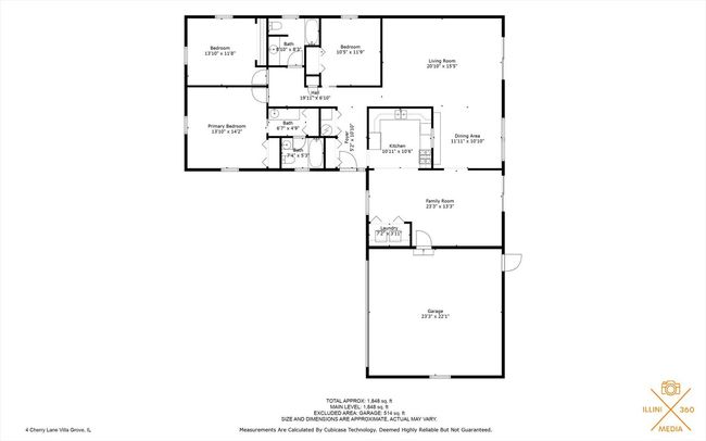 4 Cherry Ln, House other with 3 bedrooms, 2 bathrooms and 2 parking in Villa Grove IL | Image 26