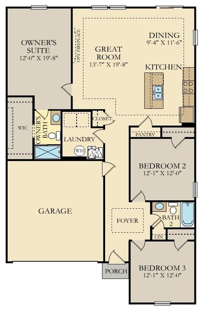 18774 Seaforth Way, House other with 3 bedrooms, 2 bathrooms and null parking in Westfield IN | Image 2