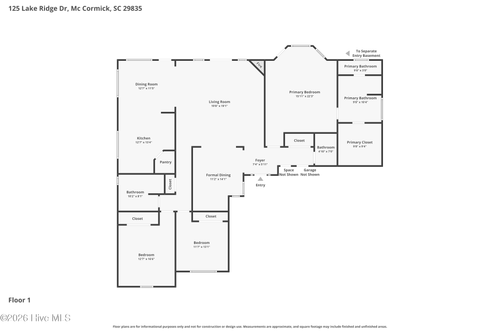 125 Lake Ridge Dr, Mc Cormick, SC, 29835-2503 | Card Image