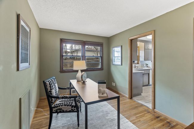 Flex space for an office or fourth bedroom accessed from the kitchen and main hallway | Image 15