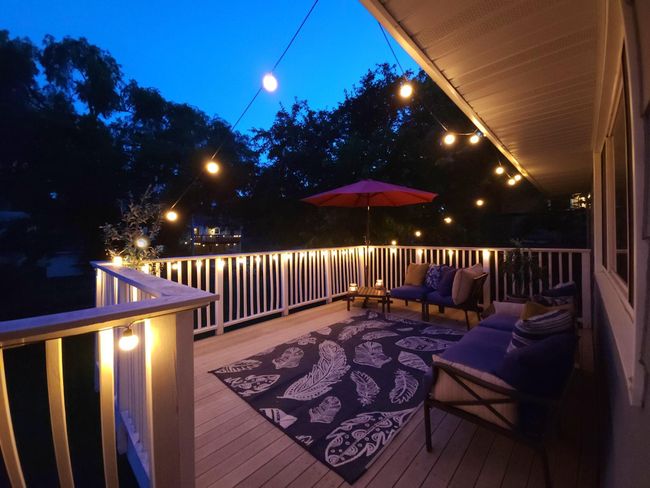 Enjoy a lovely evening or peaceful morning on this large deck! | Image 29