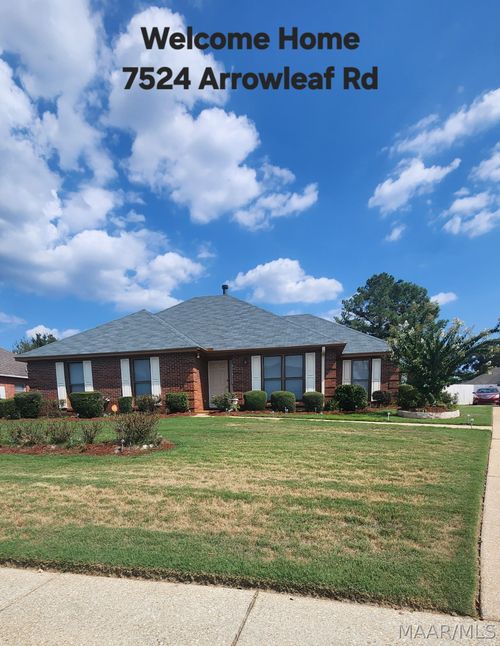 7524 Arrowleaf Rd, Montgomery, AL, 36117-3994 | Card Image