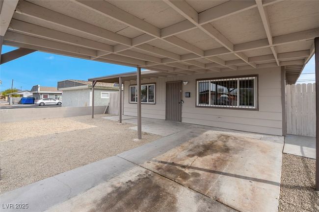 View of front of property featuring a patio area and fence | Image 5