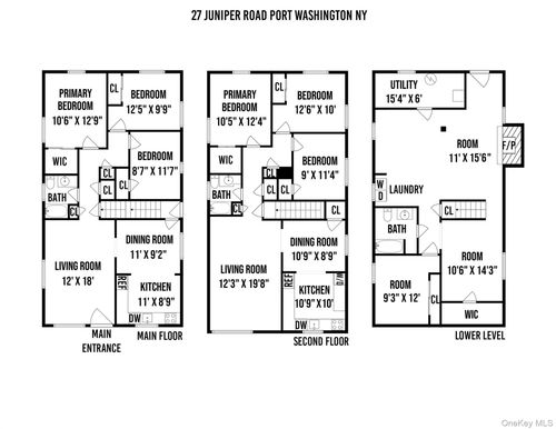 27 Juniper Rd, Port Washington, NY, 11050-1434 | Card Image