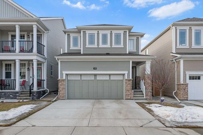 141 Windrow Link Sw, Home with 3 bedrooms, 3 bathrooms and 2 parking in Airdrie AB | Image 1
