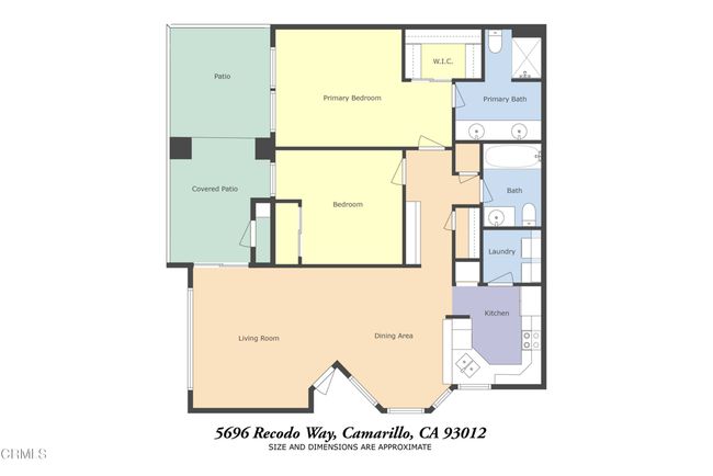 5696 Recodo Way, Condo with 2 bedrooms, 2 bathrooms and 2 parking in Camarillo CA | Image 34