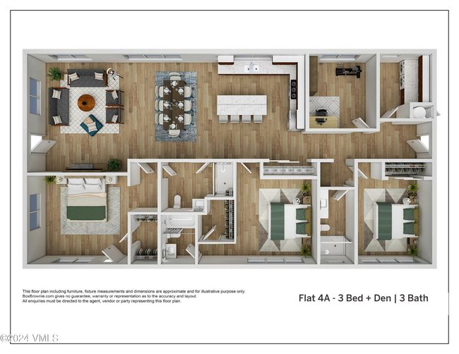 4A - 36 Railroad Ave, Condo with 3 bedrooms, 3 bathrooms and 2 parking in Minturn CO | Image 5