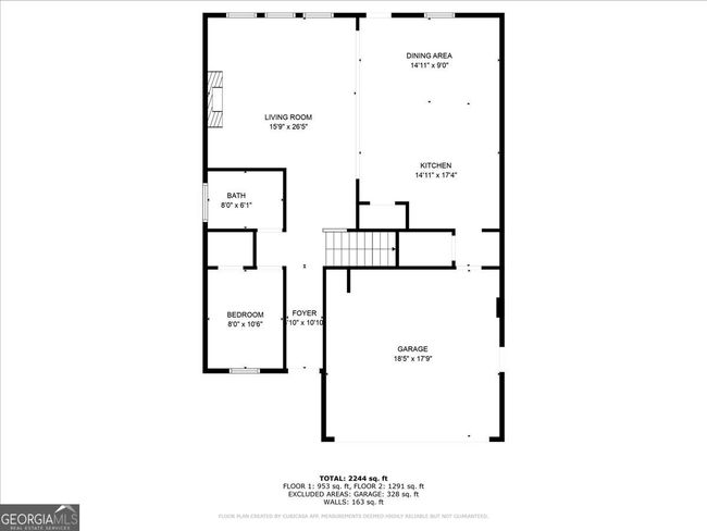 164 Graham Cir, House other with 5 bedrooms, 3 bathrooms and 2 parking in Adairsville GA | Image 41
