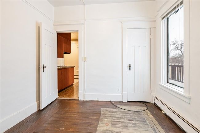 Bedroom #2 featuring picture-frame hard wood floors. | Image 17