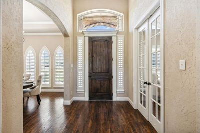 Bright natural light, crown molding and plantation shutters | Image 3