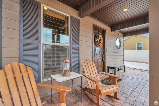 View of patio / terrace with fence | Image 5
