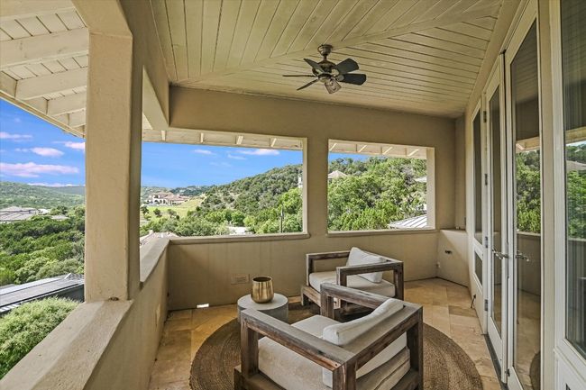 Balcony with a ceiling fan | Image 22