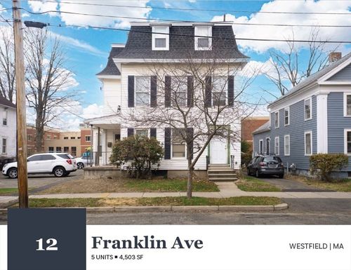 12 Franklin Ave, Westfield, MA, 01085-2367 | Card Image
