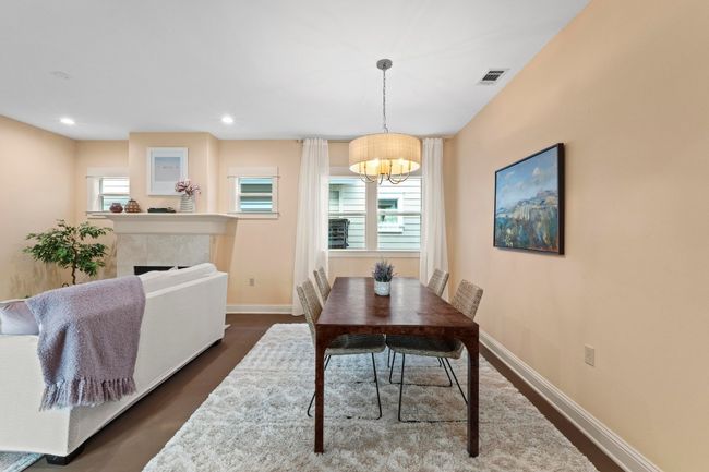 The dining room offers plenty of space for those dinner parties. | Image 16