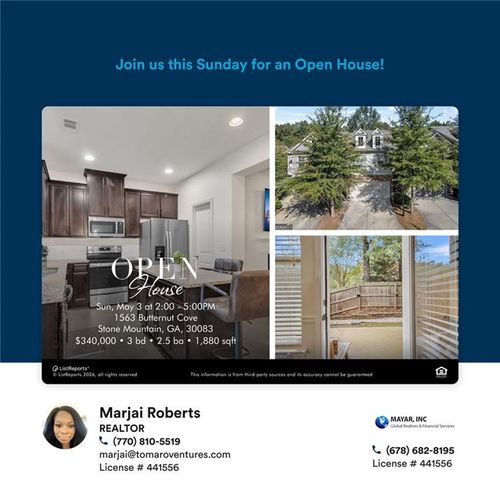 1563 Butternut Cv, Stone Mountain, GA, 30083-5238 | Card Image