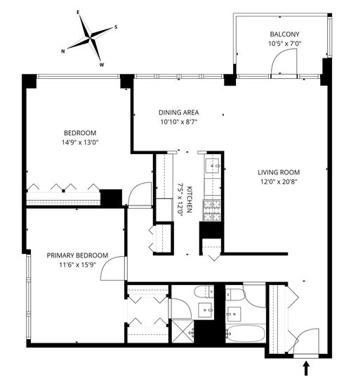 1-e-75 Henry St, Brooklyn, NY, 11201-1757 | Card Image