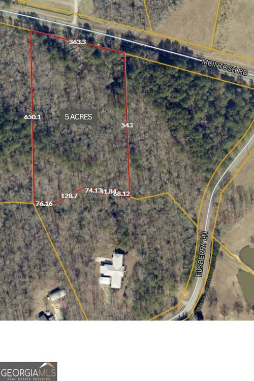 NEXT TO 443 W Mcintosh Rd, Brooks, GA, 30205-2342 | Card Image