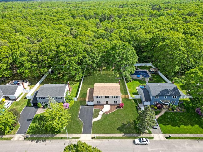 Drone / aerial view of a heavily wooded area | Image 34