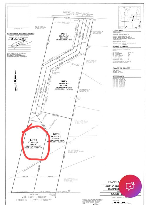 lot-2-93 Oakmont Rd, Yarmouth Port, MA, 02675-1667 | Card Image