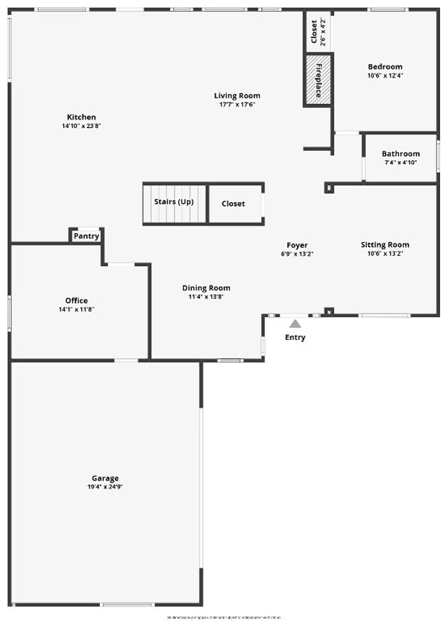 The floor plan - main level. | Image 34