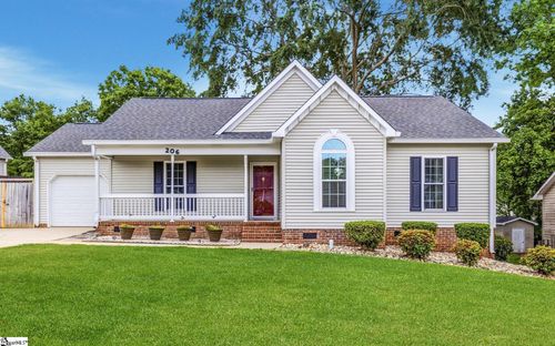 206 Autumnwood Way, Simpsonville, SC, 29681-4465 | Card Image