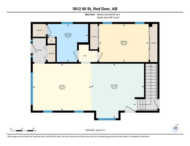 5612 60, Home with 3 bedrooms, 2 bathrooms and 2 parking in Red Deer AB | Image 33