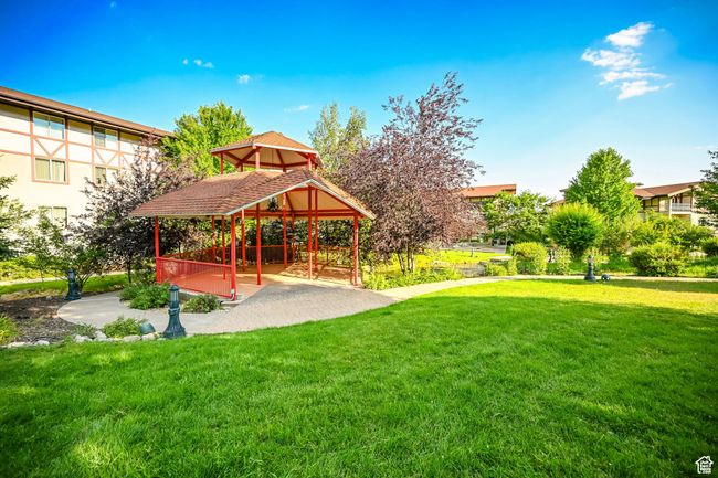 View of yard with a gazebo | Image 45