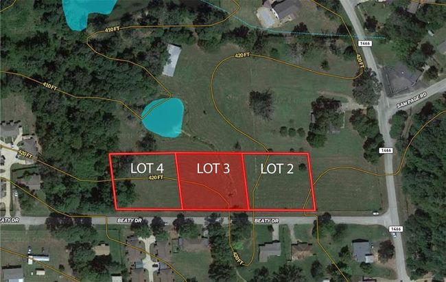 LOT-3 - 0 Beaty Drive, Home with 0 bedrooms, 0 bathrooms and null parking in Longview TX | Image 1