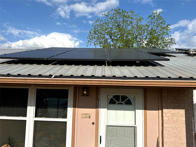 Solar panels on metal roof | Image 5