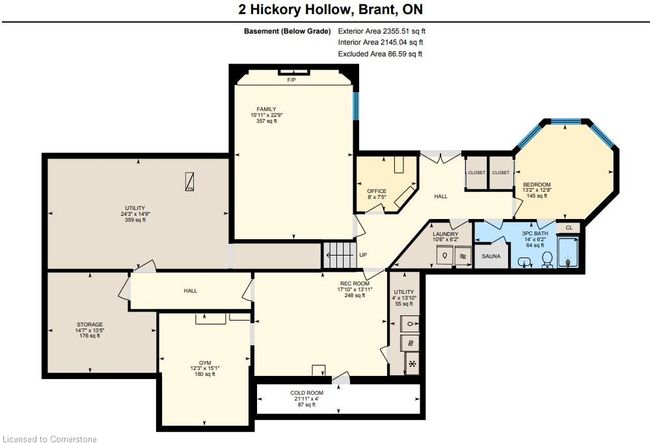 2 Hickory Hollow St, House other with 5 bedrooms, 6 bathrooms and 13 parking in Brant ON | Image 50