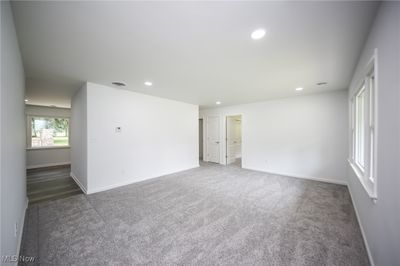 View of carpeted empty room | Image 3