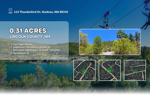 113 Thunderbird Dr, Ruidoso, NM, 88345 | Card Image