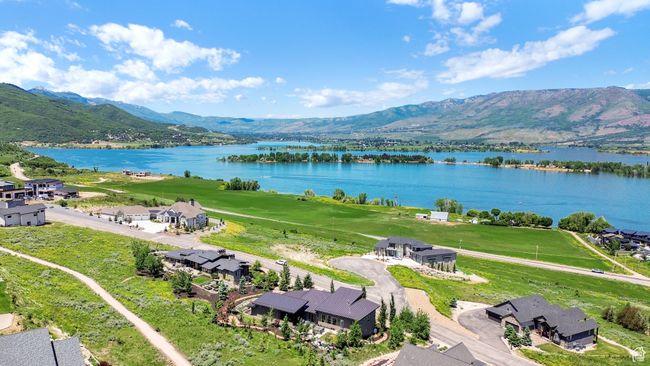 Drone / aerial view of a water and mountain view | Image 117