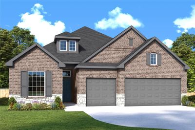 Beautiful 3-car garage Omaha plan! | Image 1