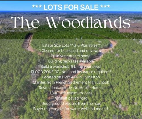 Lot 14 Honey Grove, Livingston, LA, 70754 | Card Image